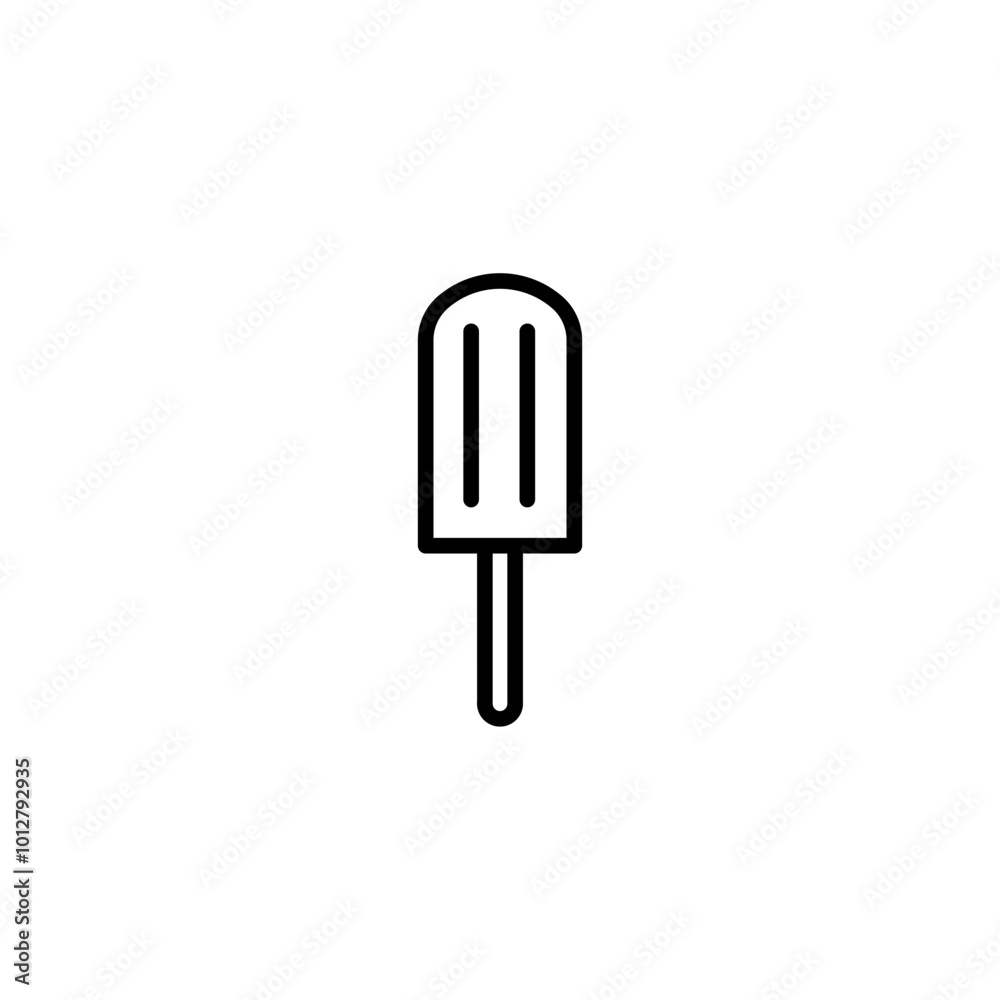 ice cream line icon ice cream line icon