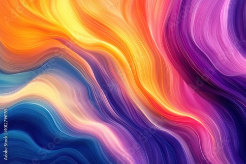 Wallpaper Mural Abstract Colorful Swirls Torontodigital.ca