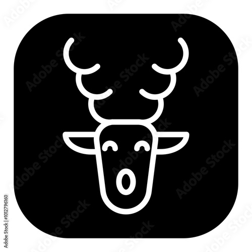Reindeer Vector Icons