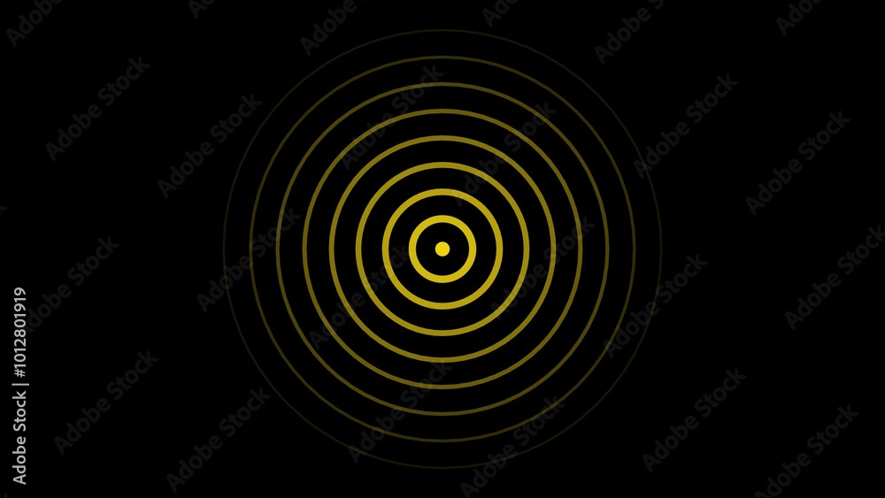 concentric ripple circles. Linear sound wave rings collection. concentric ripple circles. Linear sound wave rings collection.