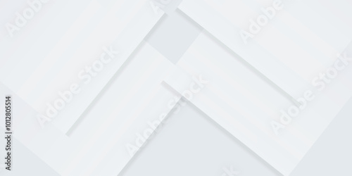 Abstract white background. Minimal geometric white light background abstract design.