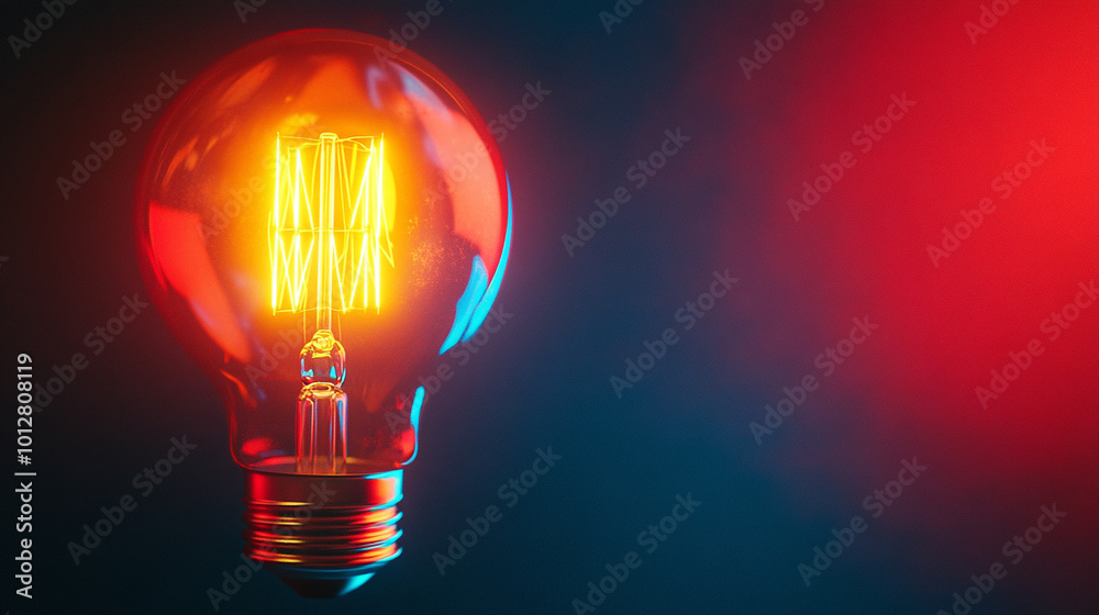 glowing light bulb symbolizes innovation and ideas, illuminating a clean background. This image represents creativity, inspiration, and the bright potential of new thoughts and solutions glowing light bulb symbolizes innovation and ideas, illuminating a clean background. This image represents creativity, inspiration, and the bright potential of new thoughts and solutions