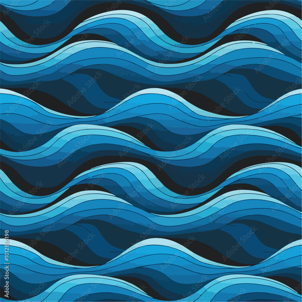 Blue waves pattern. Summer lake wave, water flow abstract vector seamless background. Blue waves pattern. Summer lake wave lines, beach waves water flow curve abstract landscape, vibrant silk textile Blue waves pattern. Summer lake wave, water flow abstract vector seamless background. Blue waves pattern. Summer lake wave lines, beach waves water flow curve abstract landscape, vibrant silk textile