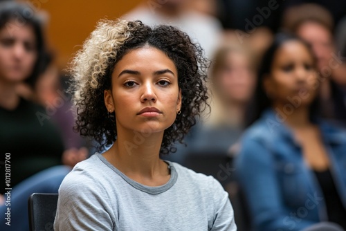 Diverse Group Engaged in Meditation Class