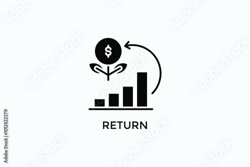 Return Vector Icon Or Logo Illustration