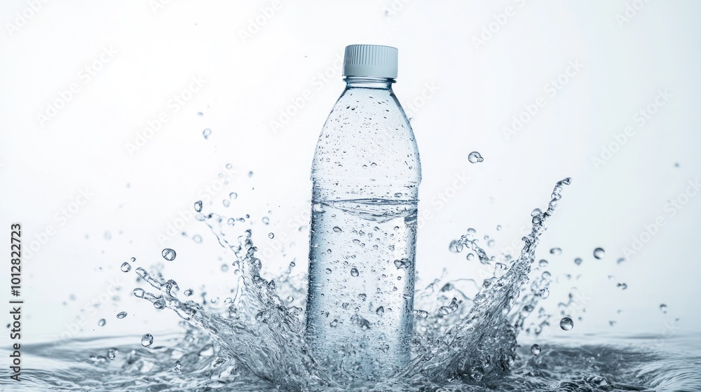 Water Bottle Splash Water Bottle Splash