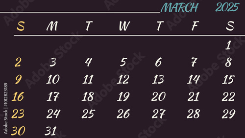 calendar2025