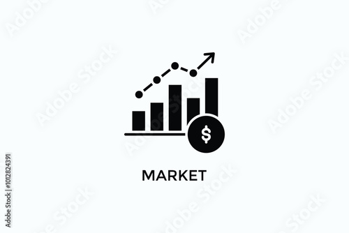 Market Vector Icon Or Logo Illustration