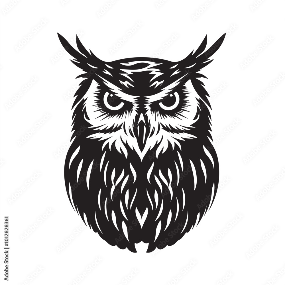 Obraz premium owl vector illustration
