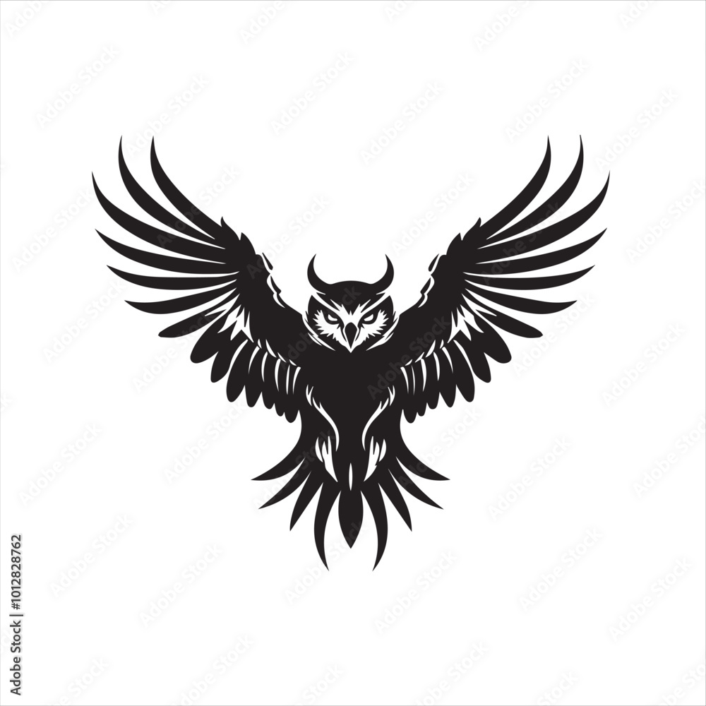 Fototapeta premium owl vector illustration