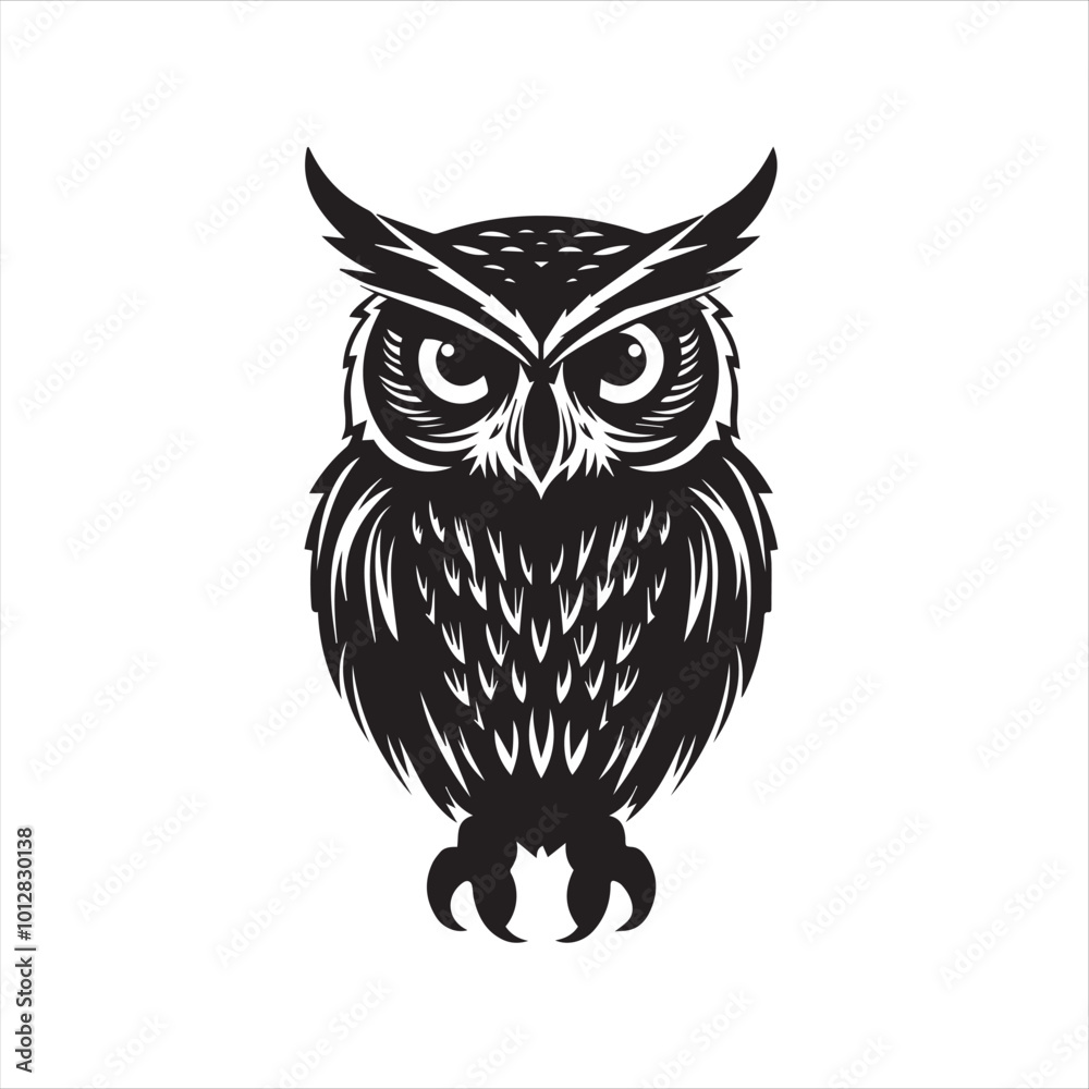 Fototapeta premium owl vector illustration