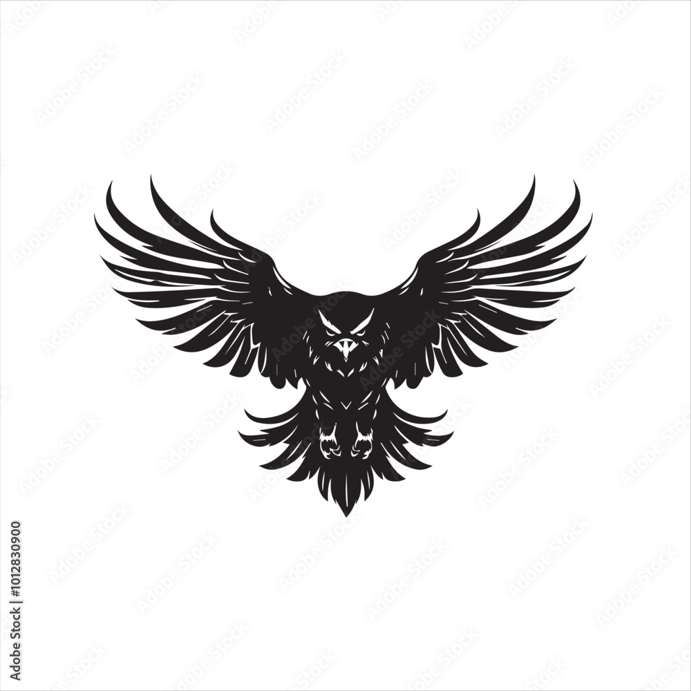 Fototapeta premium owl vector illustration