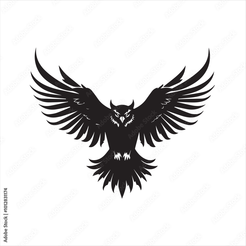 Obraz premium owl vector illustration
