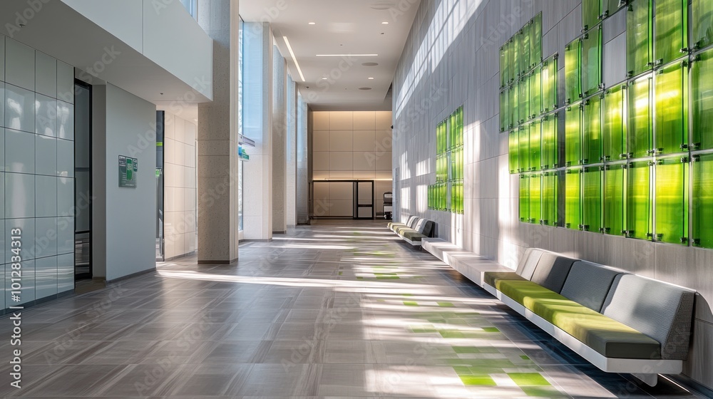 Modern Office Lobby Modern Office Lobby