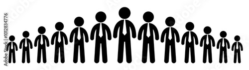 business people, team work group icon