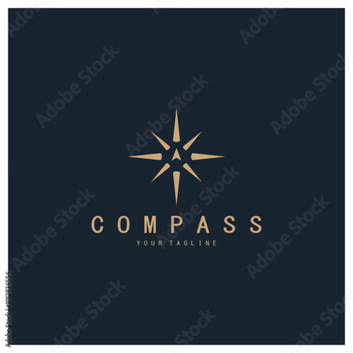 compass icon isolated on background.modern flat compass pictogram,business,marketing,internet concept.trendy simple vector symbol for websitedesign or button to mobile app.logo illustration.