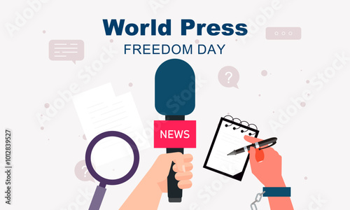 World press freedom day background