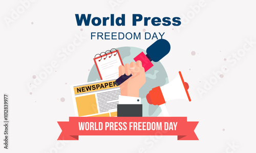 World press freedom day background