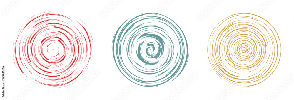 circle spiral paint brush stroke circle spiral paint brush stroke