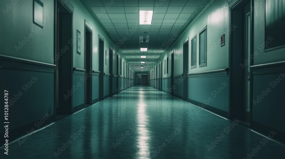 Fototapeta premium Empty Hallway