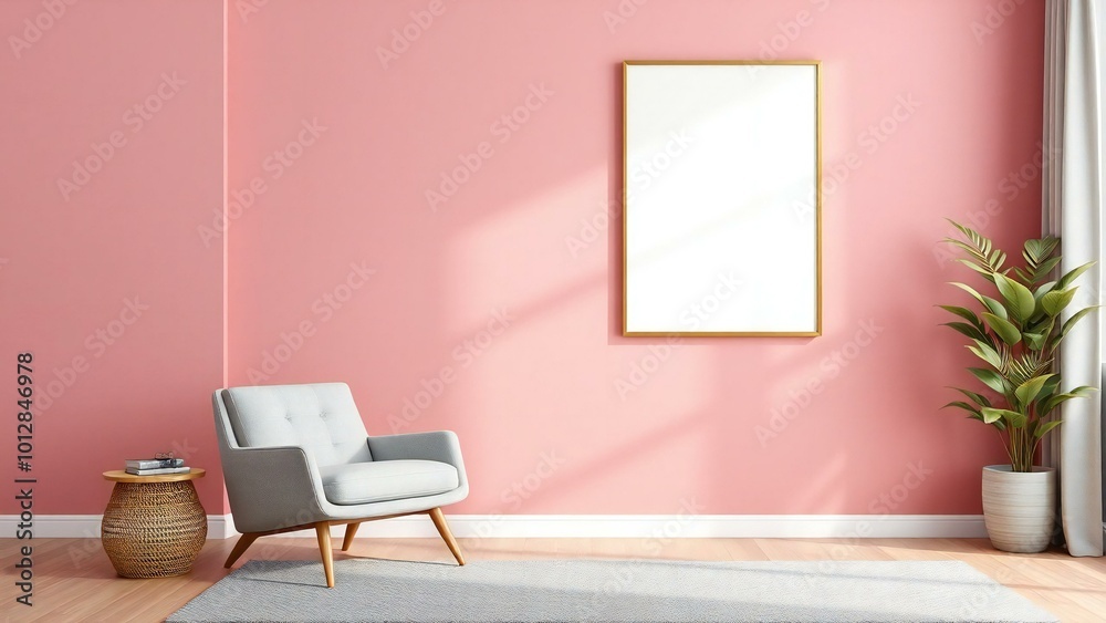 interior of a room with a chair interior of a room with a chair