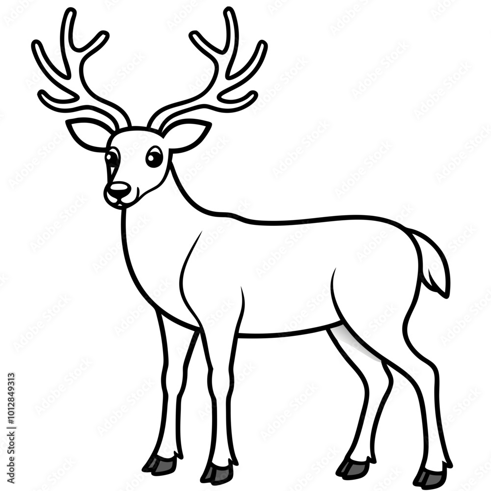 deer silhouette vector deer silhouette vector