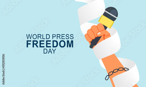 World press freedom day background