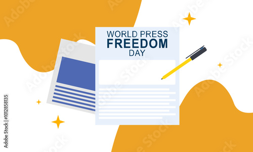 World press freedom day background