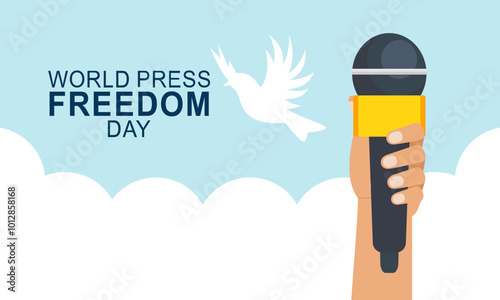 World press freedom day background