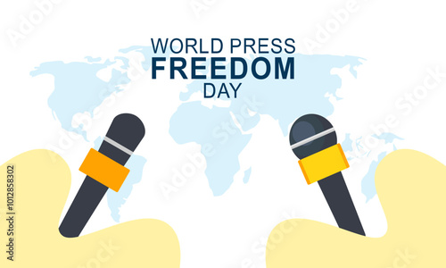 World press freedom day background