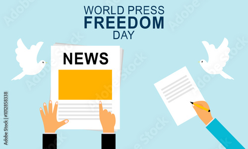 World press freedom day background