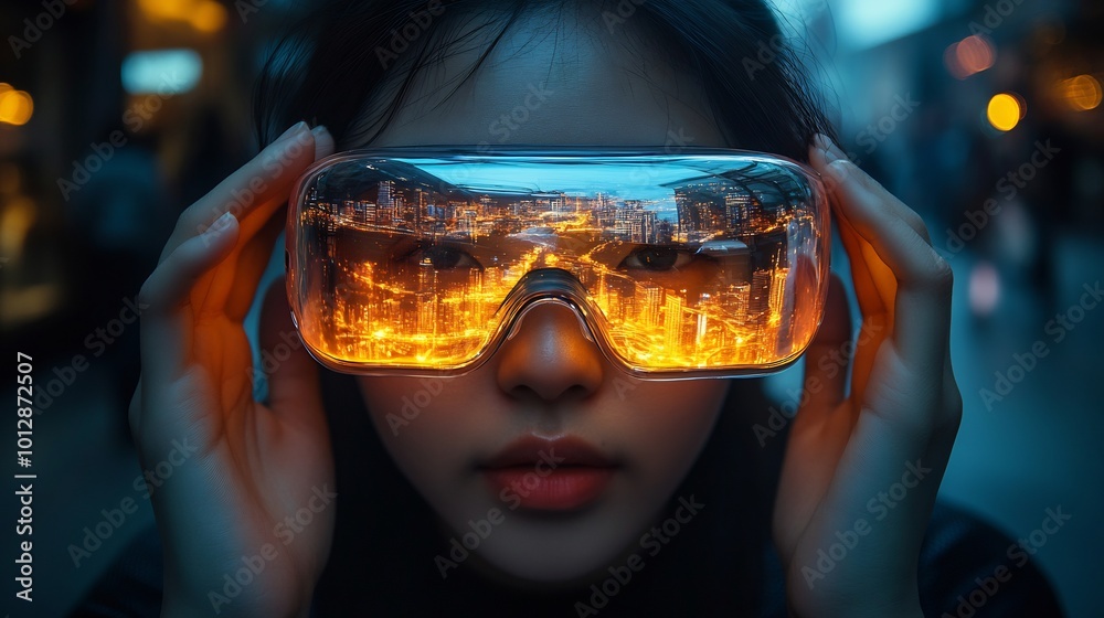 Futuristic mobile technology innovation foldable smartphones augmented reality apps Futuristic mobile technology innovation foldable smartphones augmented reality apps