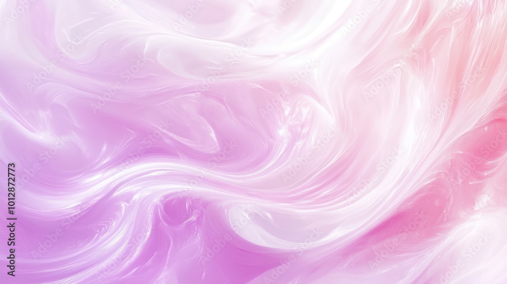 Abstract Swirling Liquid Art