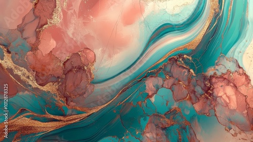 Exploring Fluid Art: A Captivating Blend of Colors and Textures