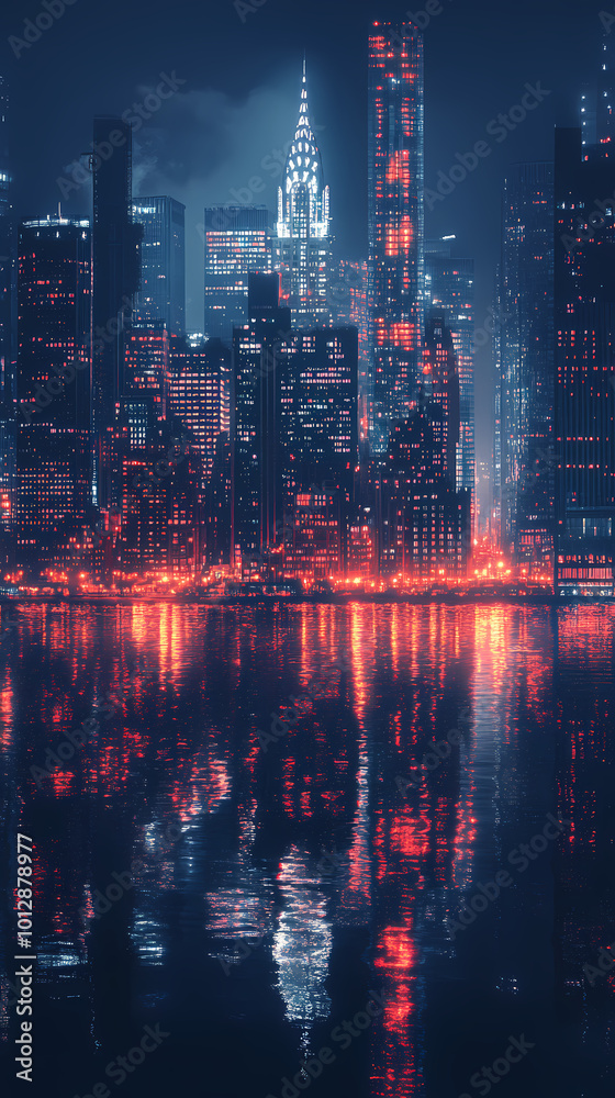 Fototapeta premium Abstract sci-fi style background image,Modern sci-fi science image