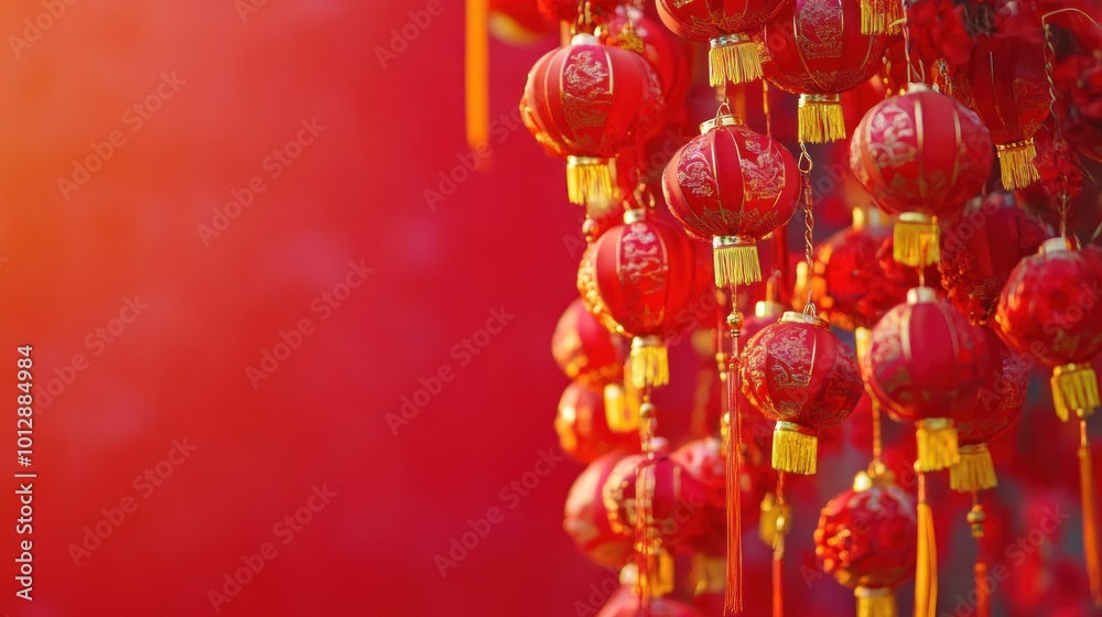 Red Lanterns for Chinese New Year Red Lanterns for Chinese New Year