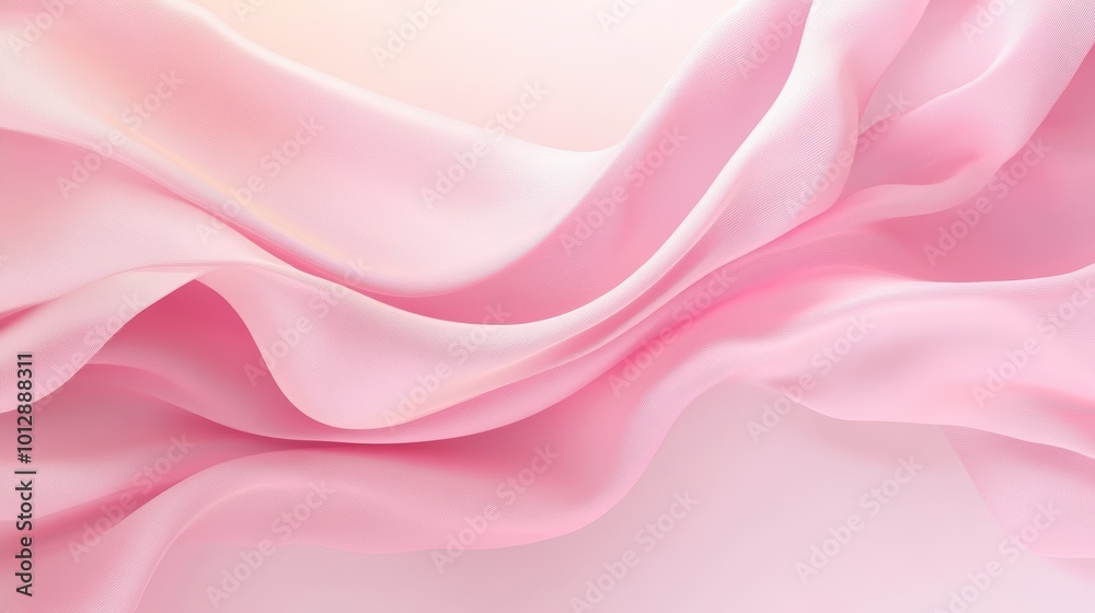 Obraz premium Smooth Pink Gradient Background for Elegant Design