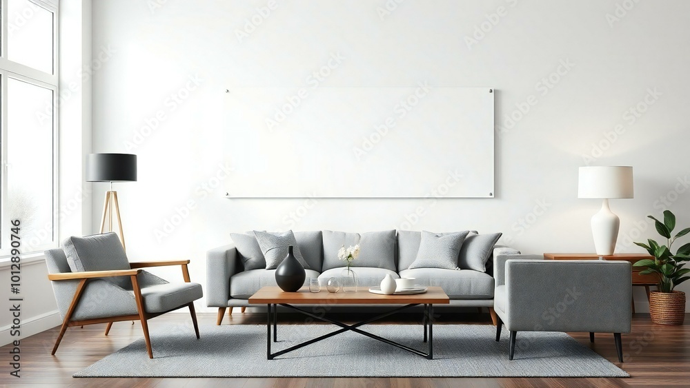 modern living room with table modern living room with table