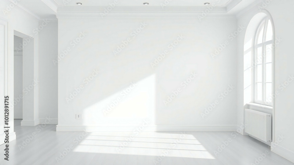 Fototapeta premium 3d render of a corridor