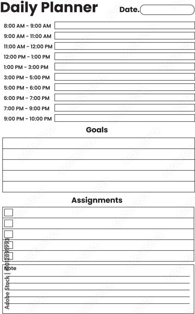 daily planner daily planner