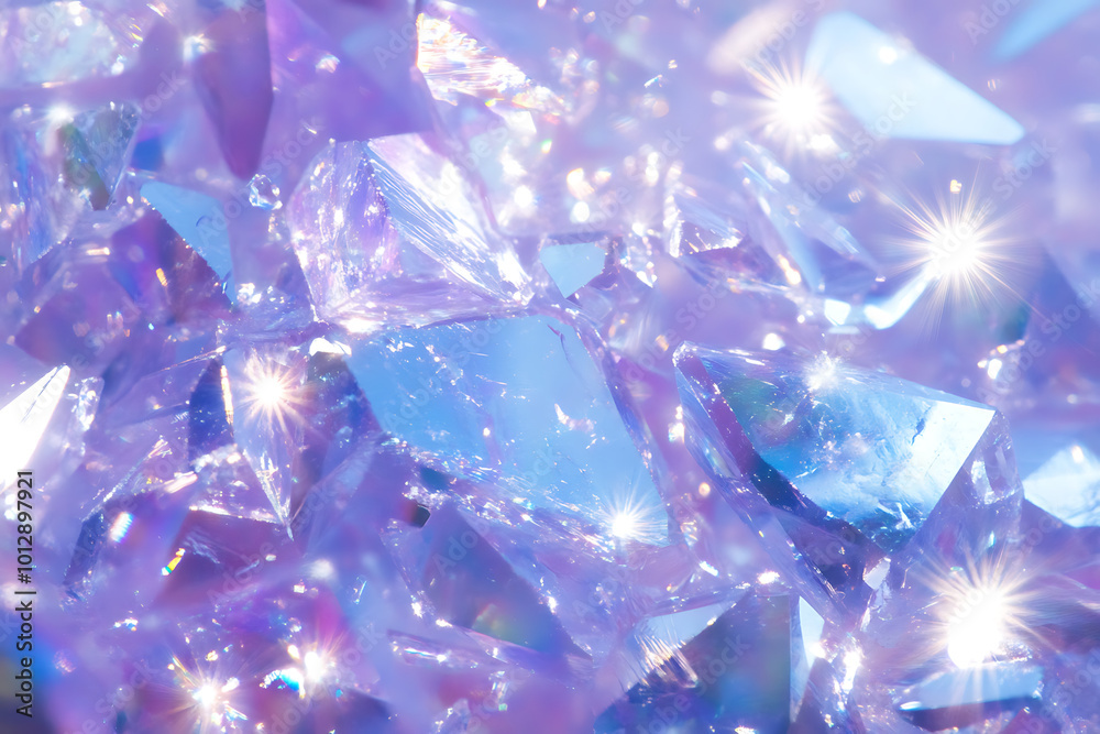 A background that looks like sparkling crystal shards