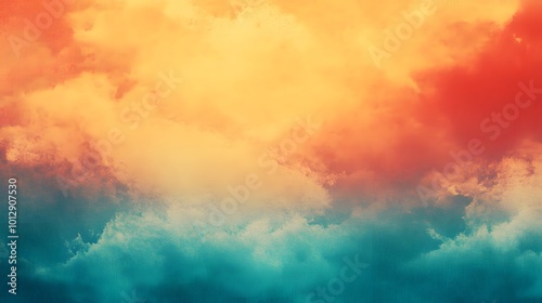 Abstract warm pastel gradient background with a blurred, grainy texture