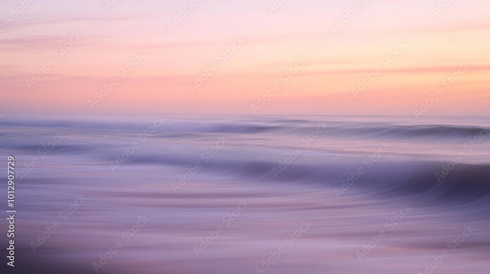 Obraz premium Dreamy Ocean at Sunset