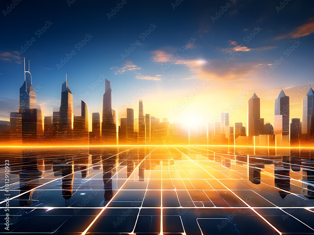 custom made wallpaper toronto digitalVision of Tomorrow: A Serene Fusion of Innovation and Nature