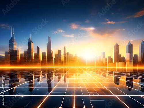 Vision of Tomorrow: A Serene Fusion of Innovation and Nature