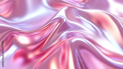 Wallpaper Mural Glossy Pink Fabric Texture Rippling Surface Torontodigital.ca