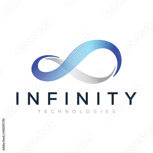 Adobe IllInfinite limitless symbol icon or logo design template. Corporate branding identity
ustrator Artwork