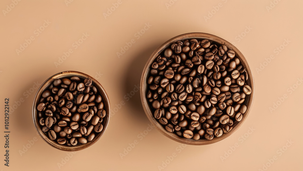 Coffee Beans in Small Bowls: A Visual Delight for Coffee Lovers Coffee Beans in Small Bowls: A Visual Delight for Coffee Lovers