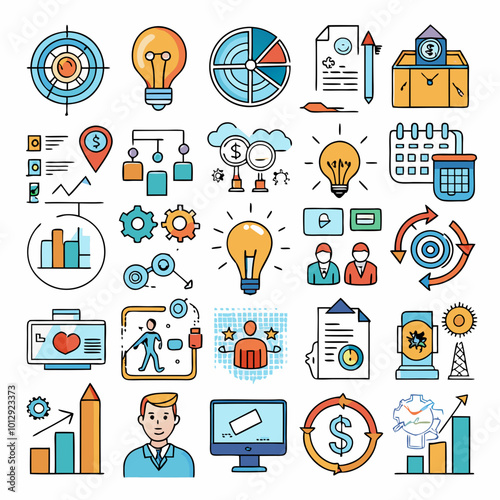 Ultimate Education and Learning Icon Set | Vector Illustrations for Creative Projects