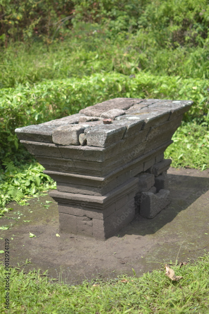 Shinta Temple archaeological site on Mount Penanggungan Shinta Temple archaeological site on Mount Penanggungan